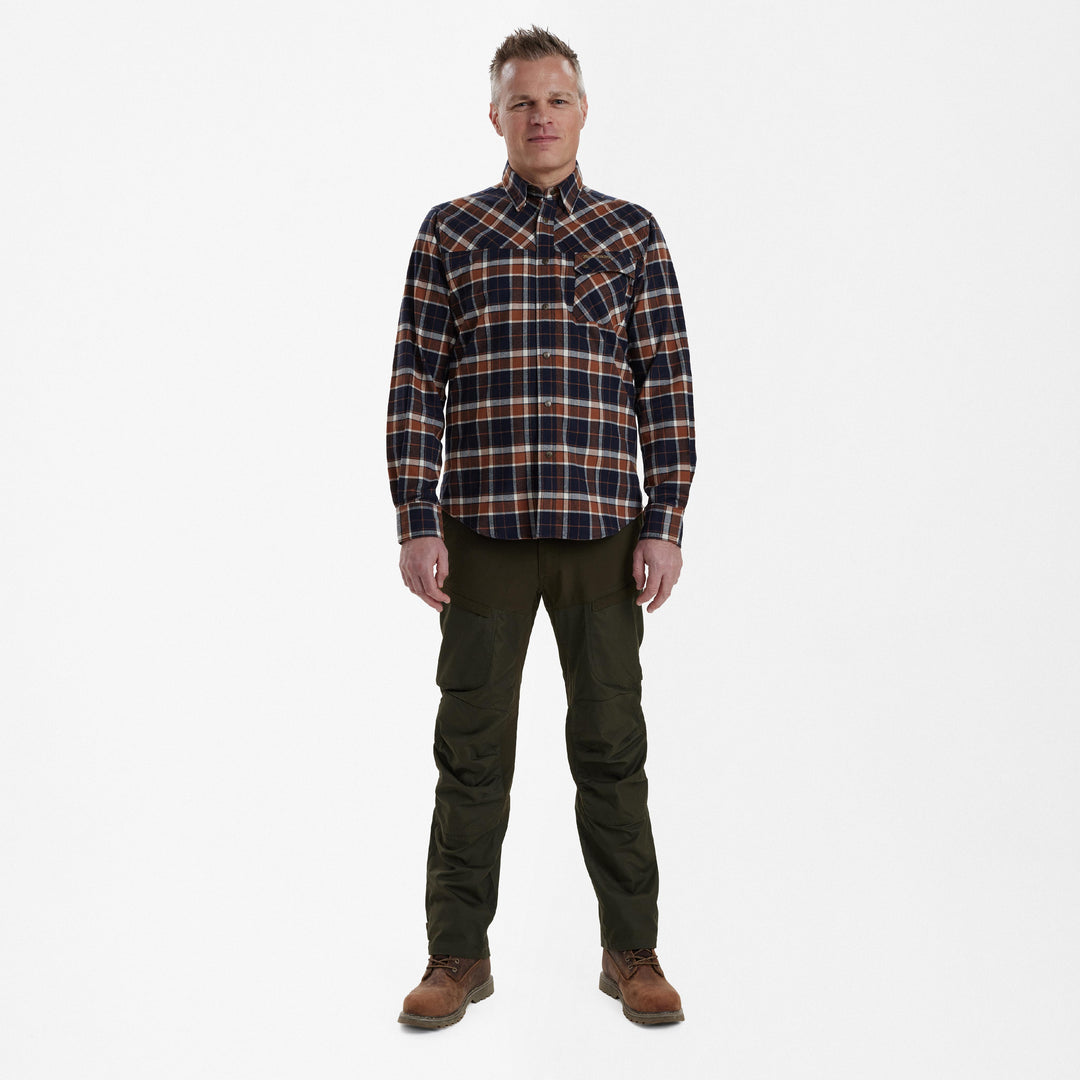 Deerhunter Landon Shirt Blue Check