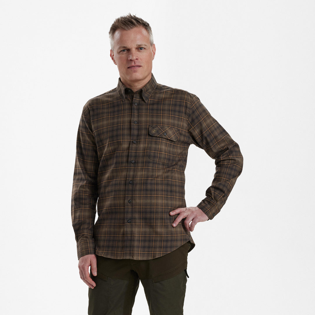 Deerhunter Eric Shirt Green Check