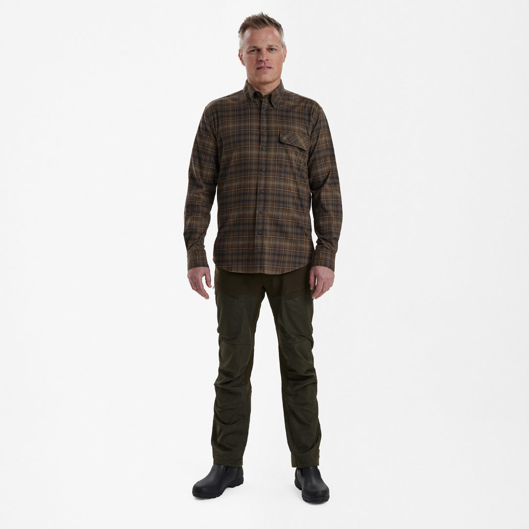 Deerhunter Eric Shirt Green Check