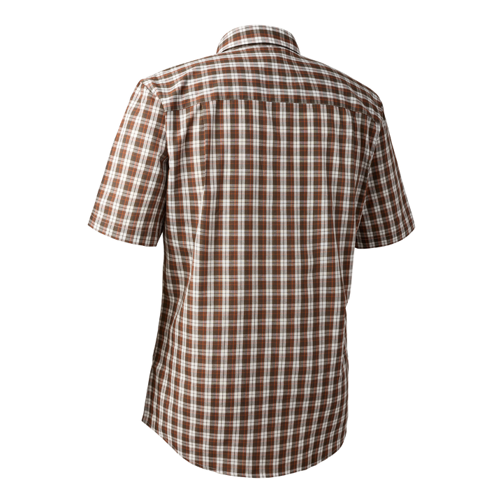 Deerhunter Jeff Shirt S/S Brown Check