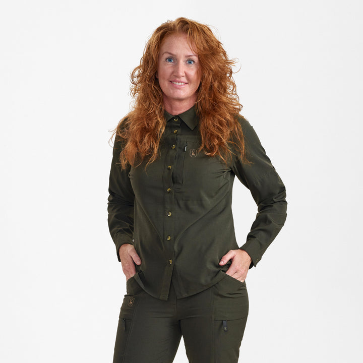 Deerhunter Lady Canopy Shirt Forest Green