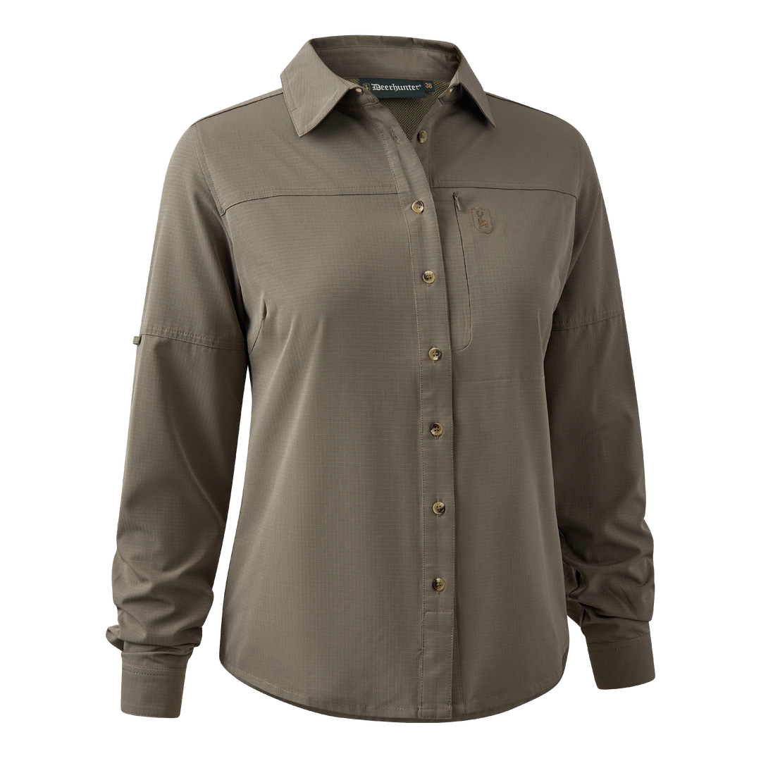 Deerhunter Lady Canopy Shirt Stone Grey