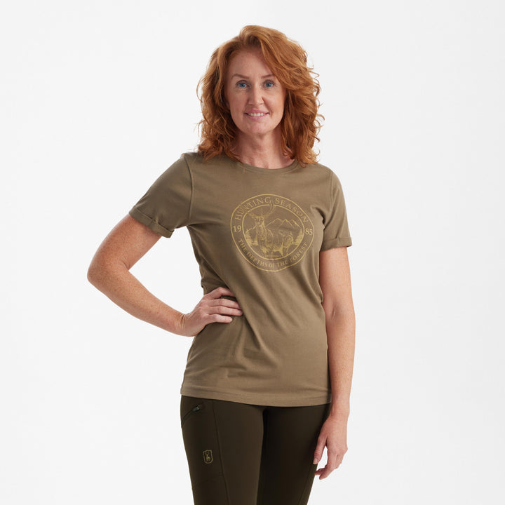 Deerhunter Lady Ella T-shirt Driftwood