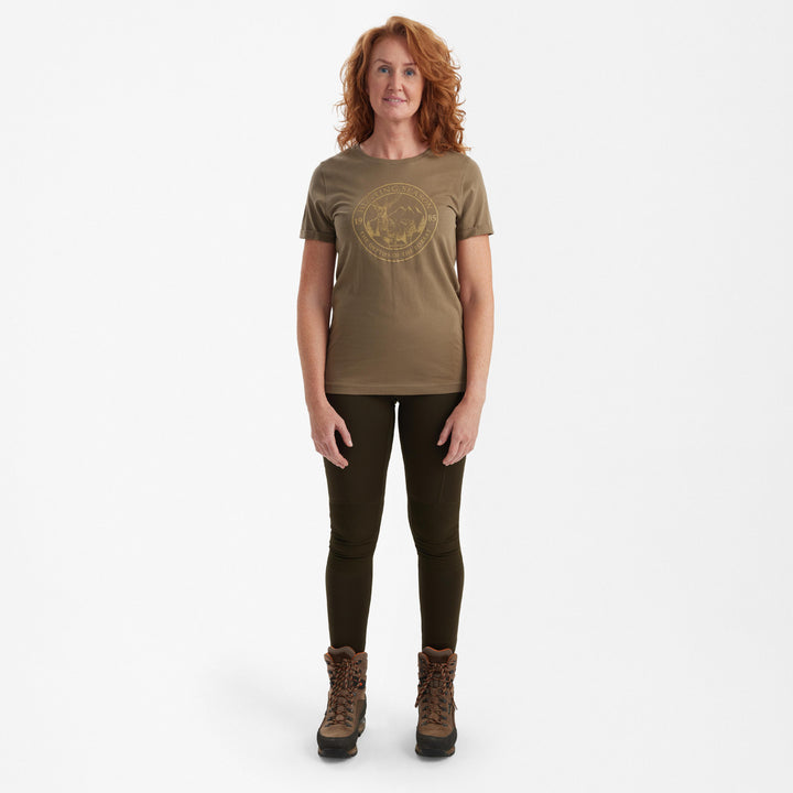 Deerhunter Lady Ella T-shirt Driftwood 36