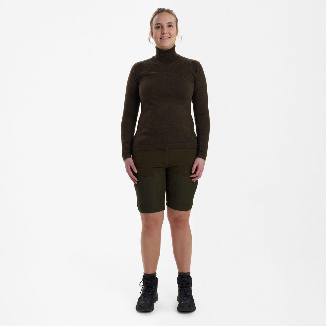 Deerhunter Lady Darlington Roll Neck Dark Elm