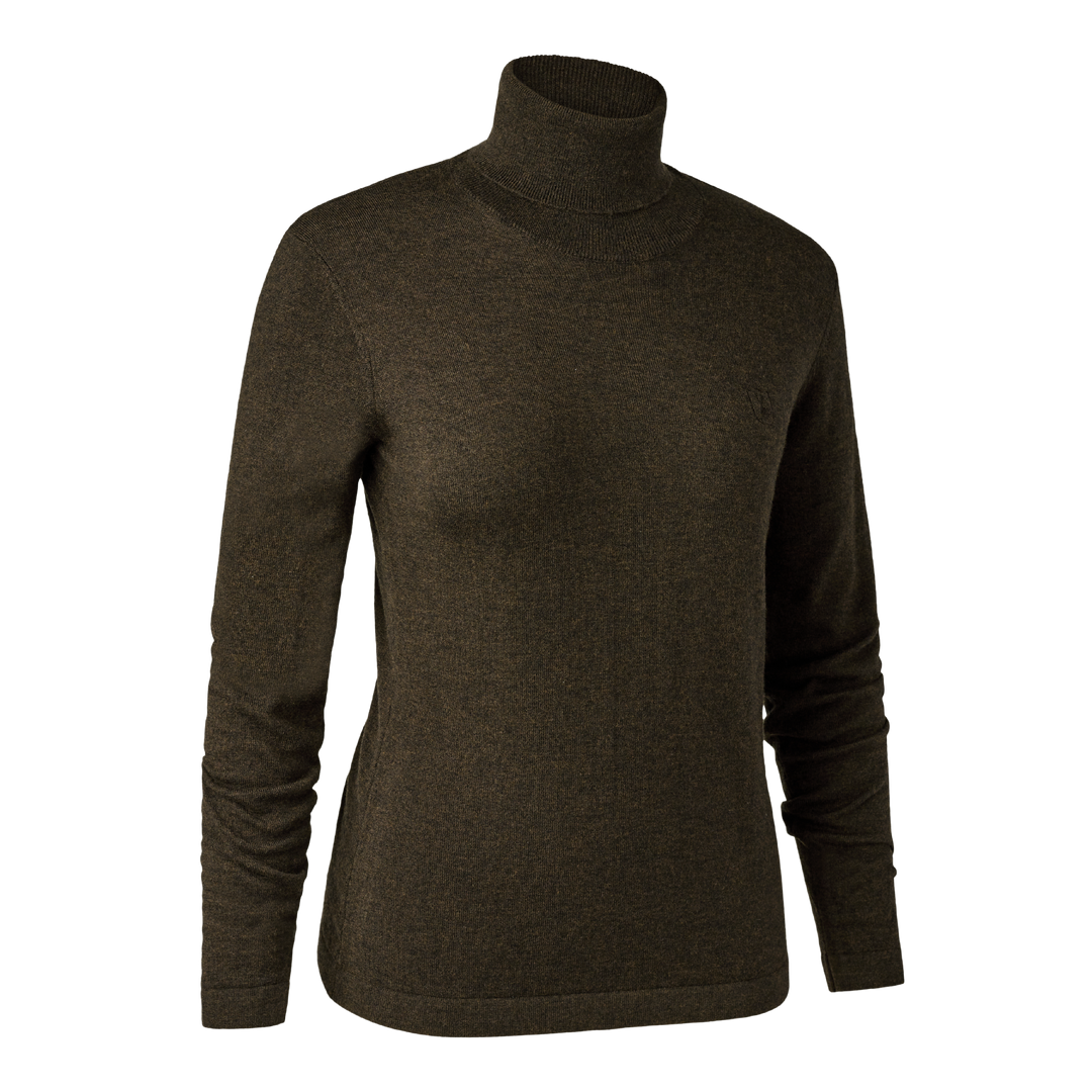 Deerhunter Lady Darlington Roll Neck Dark Elm 34