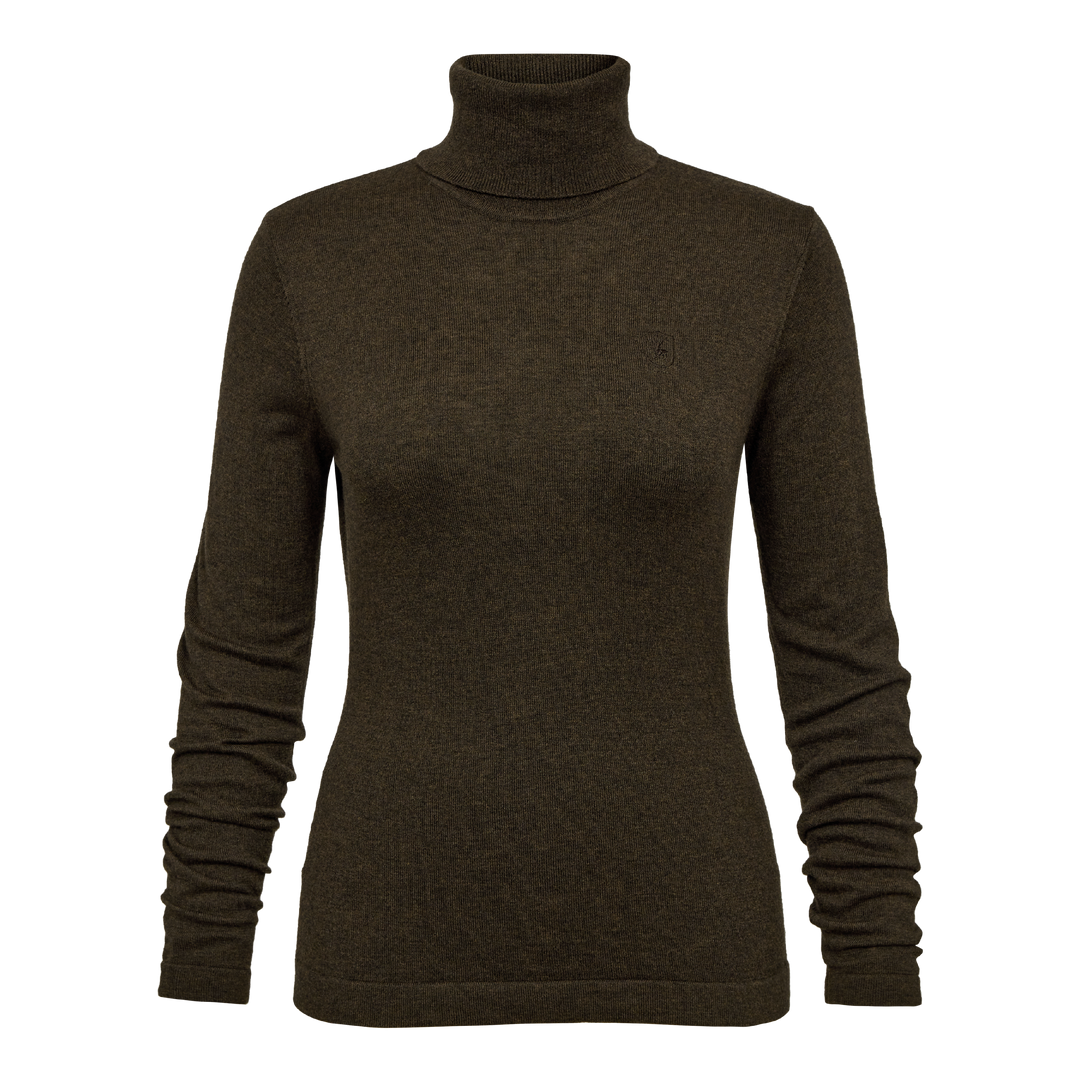 Deerhunter Lady Darlington Roll Neck Dark Elm