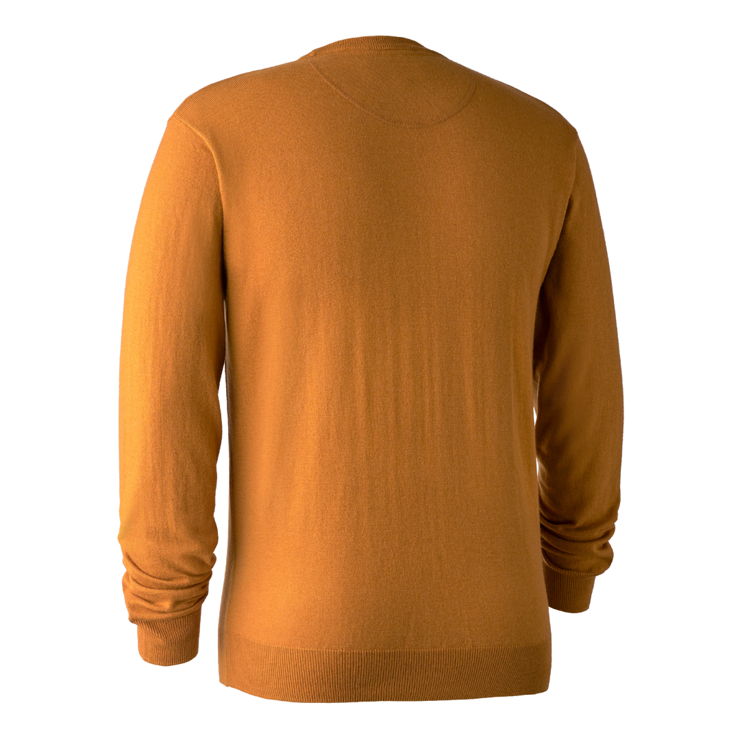 Deerhunter Kingston Knit with O-neck Golden Oak S