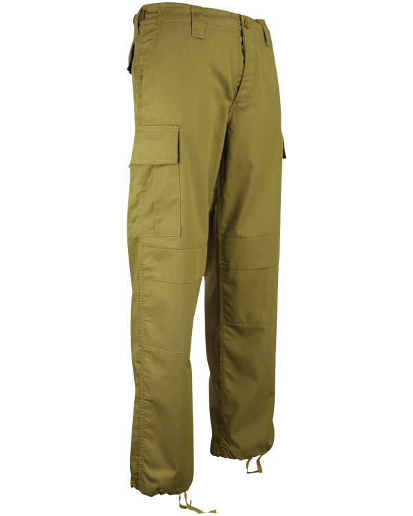 Kombat UK M65 BDU Ripstop Trousers Coyote