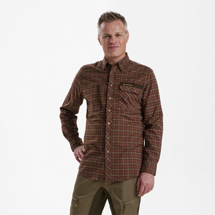 Deerhunter Aiden Shirt Red Check 39/40