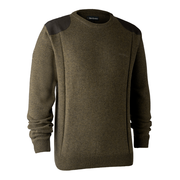 Deerhunter Sheffield Knit with O-neck Cypress