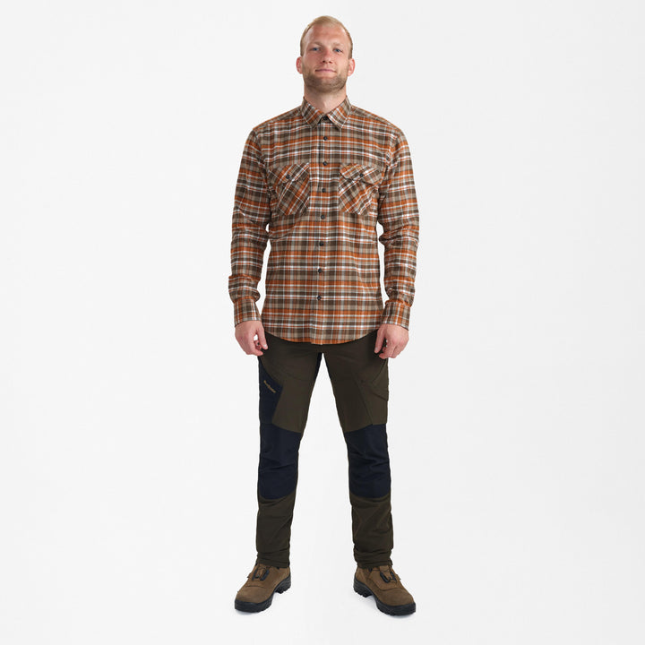 Deerhunter Andrew Shirt Orange Check 39/40