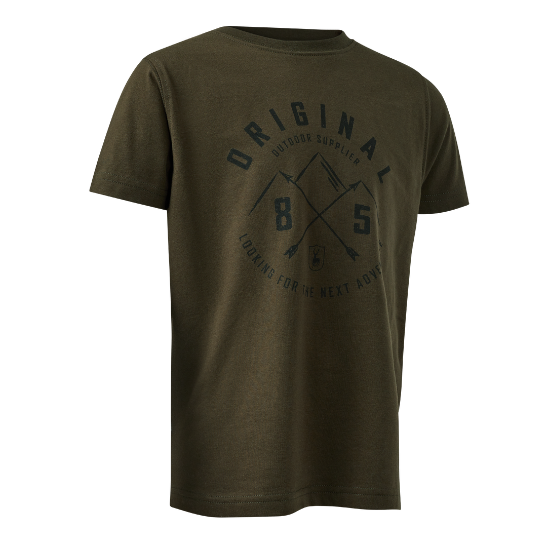 Deerhunter Youth Billie T-shirt Deep Green