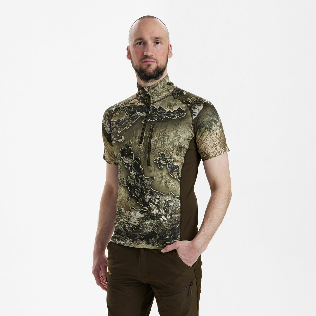 Deerhunter Excape Insulated T-shirt with zip-neck REALTREE EXCAPEâ„¢ 2XL