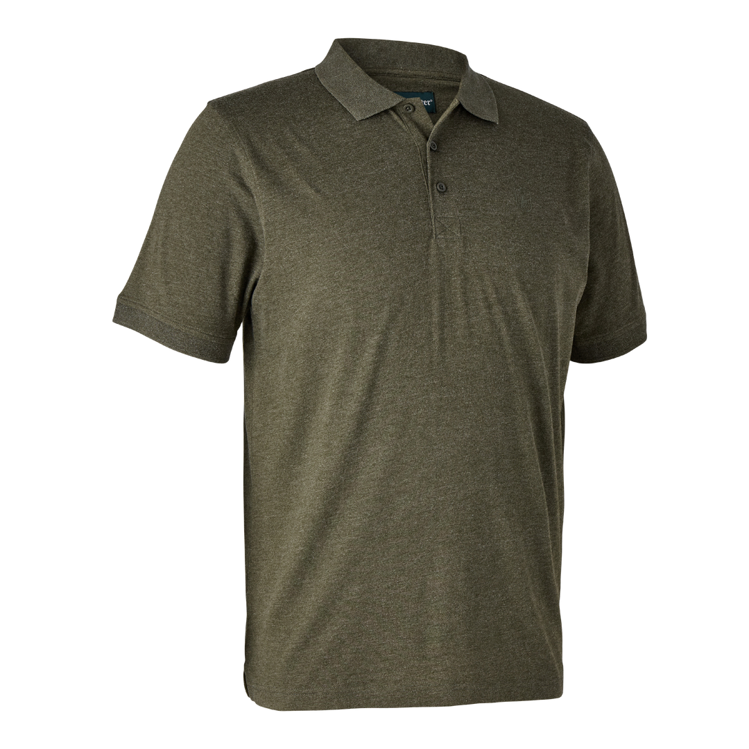 Deerhunter Gunnar Polo Shirt Adventure Green melange