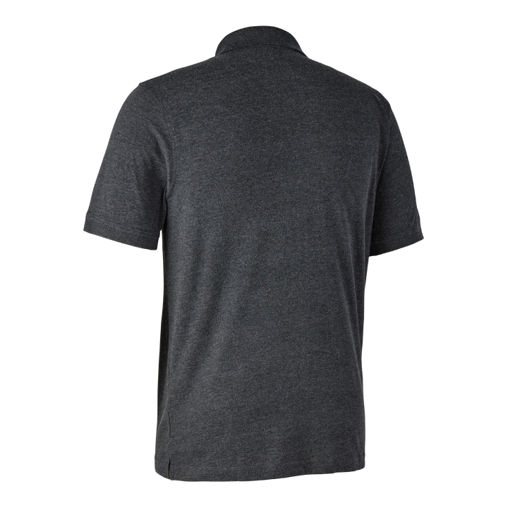 Deerhunter Gunnar Polo Shirt Dark Grey melange