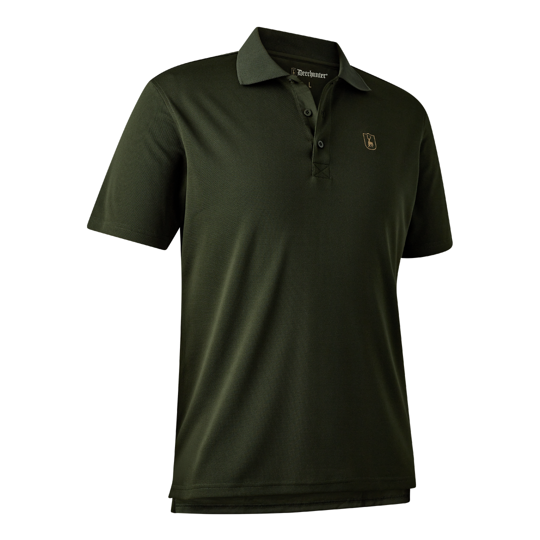 Deerhunter Climate Polo Shirt with 37.5Â® Technology Forest Ember 2XL