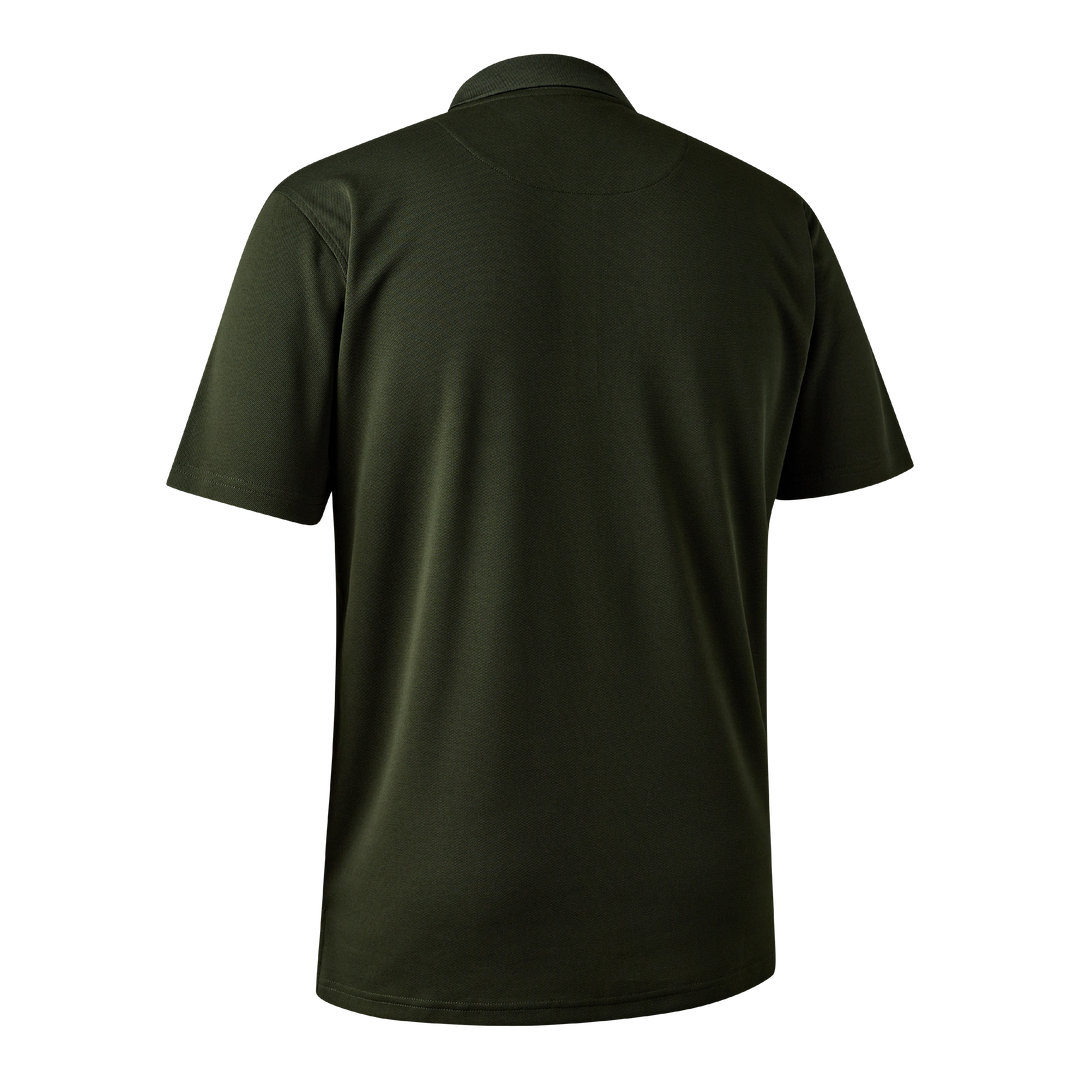 Deerhunter Climate Polo Shirt with 37.5Â® Technology Forest Ember 2XL