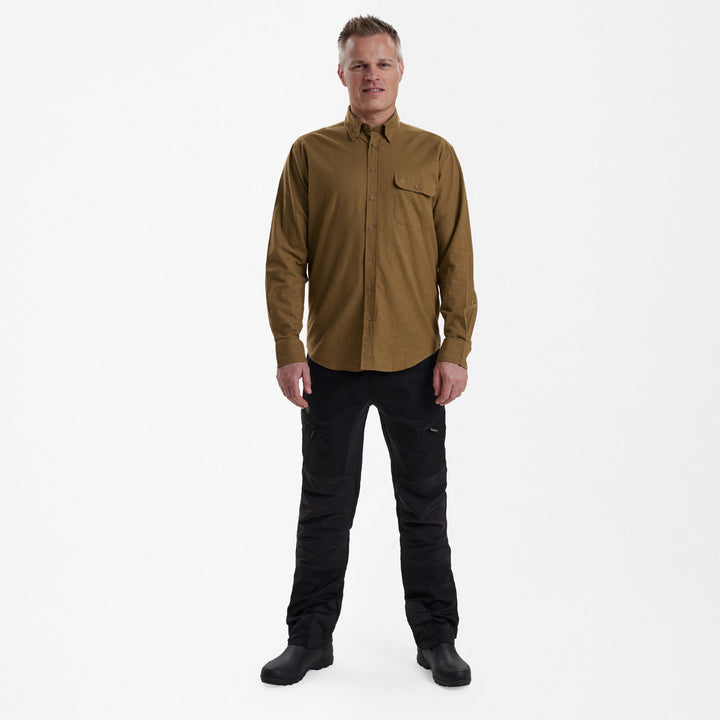 Deerhunter Liam Shirt Ocher Brown