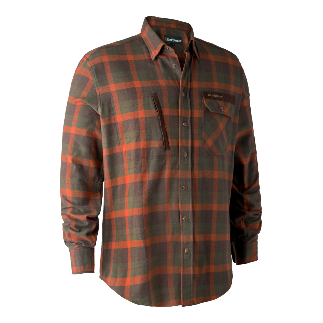 Deerhunter Ethan Shirt Orange Check 39/40