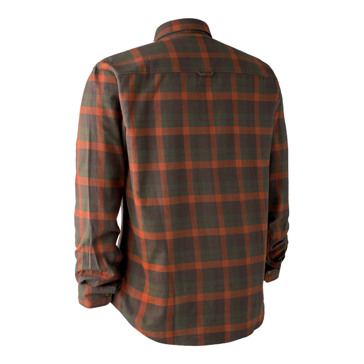 Deerhunter Ethan Shirt Orange Check