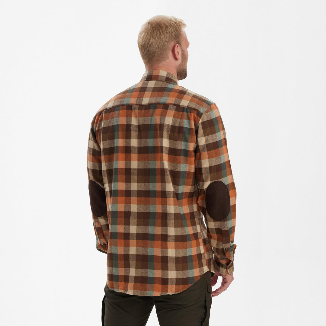 Deerhunter James Shirt Brown Check