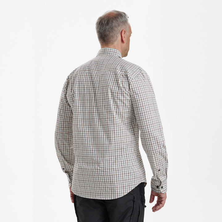 Deerhunter Henry Shirt  Green Check