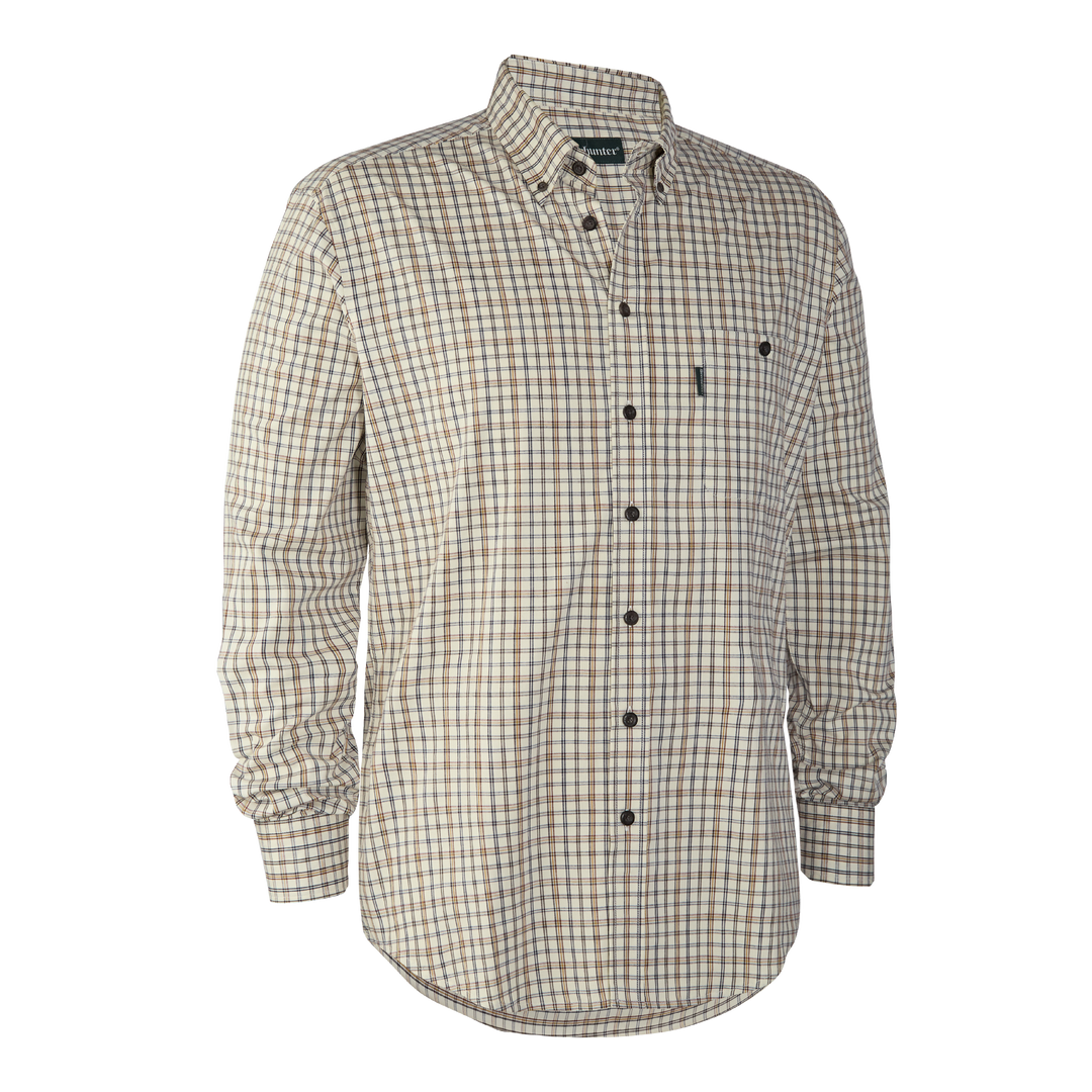 Deerhunter Henry Shirt  Green Check