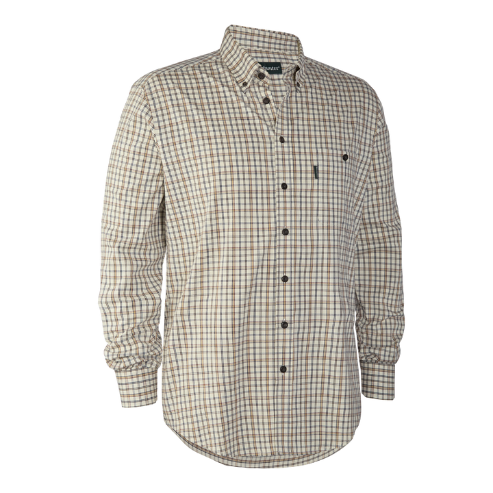 Deerhunter Henry Shirt  Green Check