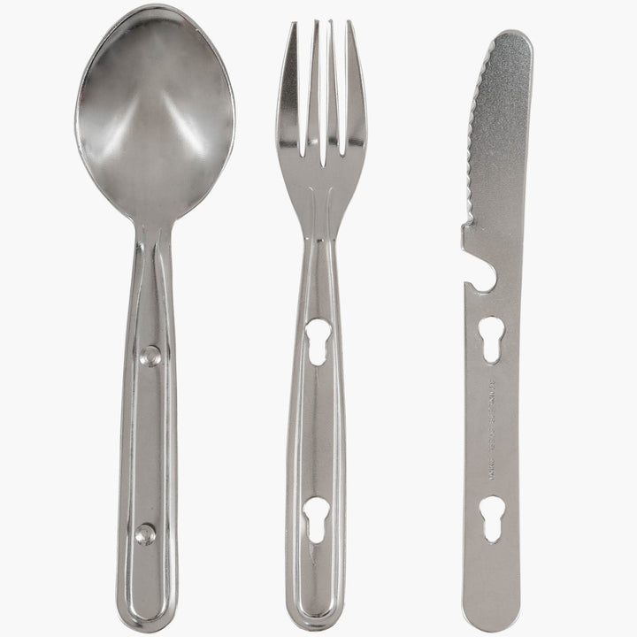 Highlander Knife Fork Spoon Clip Set