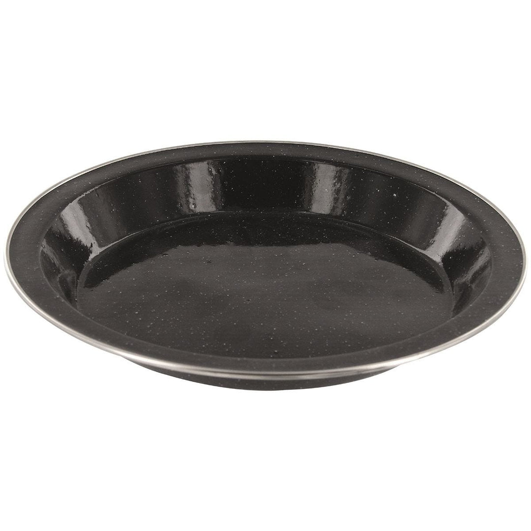 Highlander Deluxe Enamel Plate Black