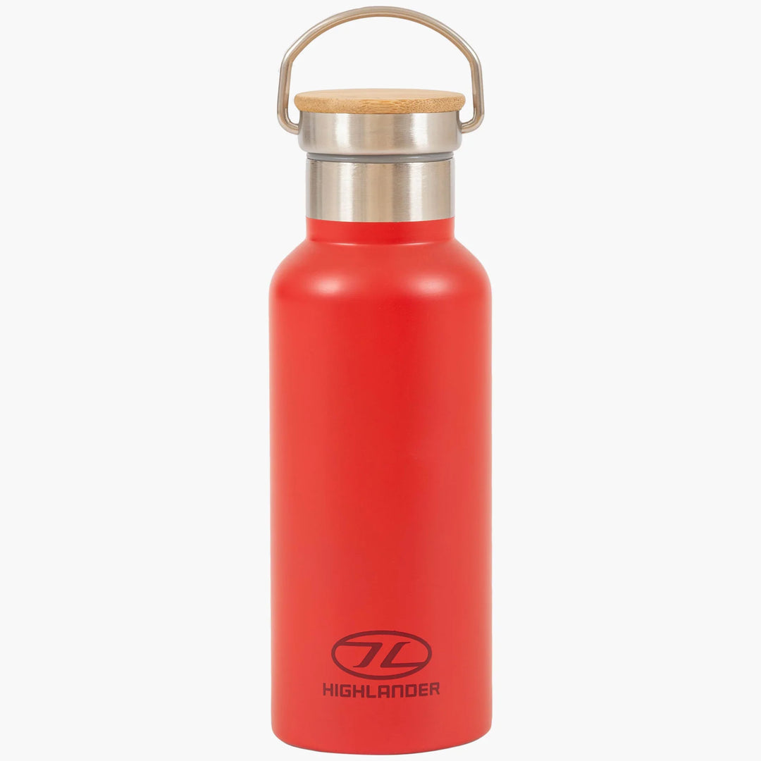 Highlander 500ml Campsite Bottle Red