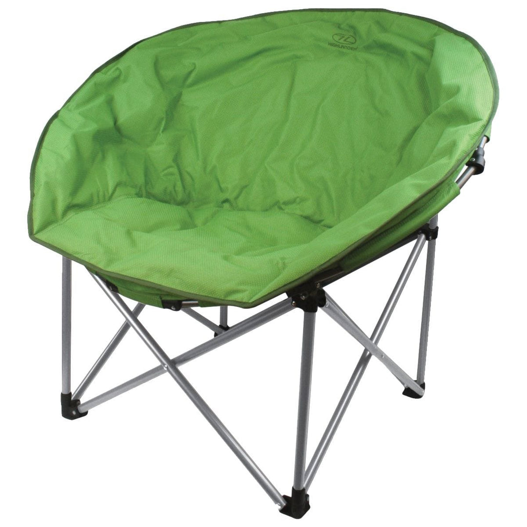 Highlander Deluxe Moon Chair Green