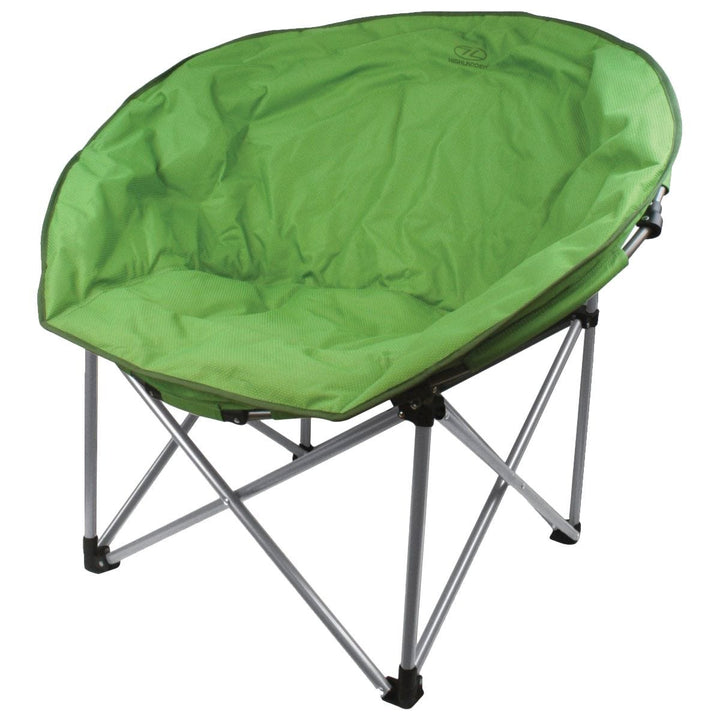 Highlander Deluxe Moon Chair Green