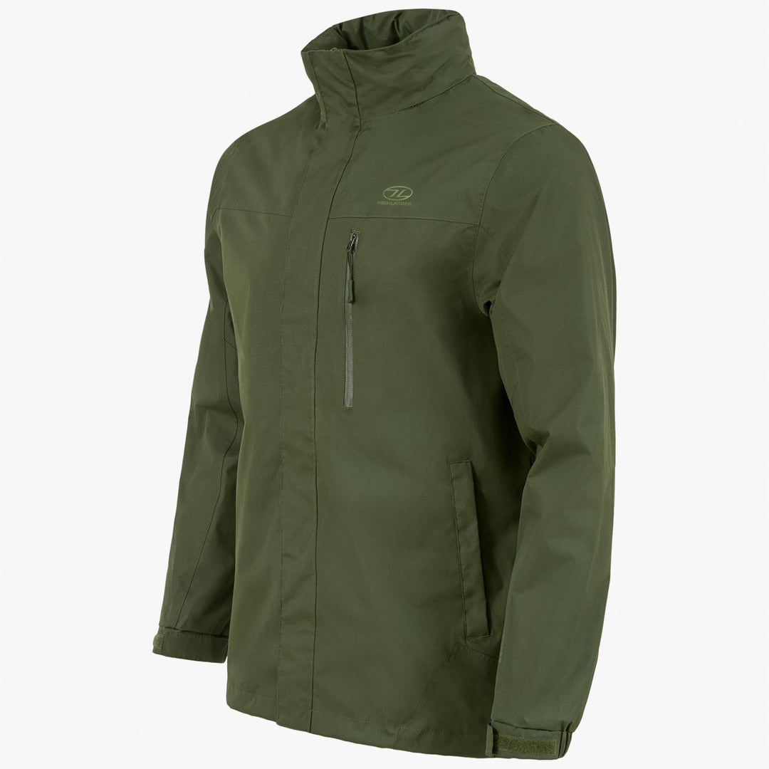 Highlander Kerrera Waterproof Jacket Mens Olive