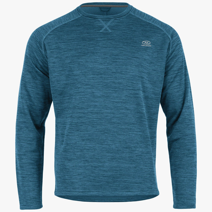 Highlander Crew Neck Sweater Marine Blue