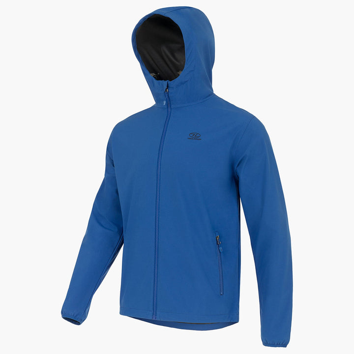 Highlander Shield Softshell Jacket Mens Blue