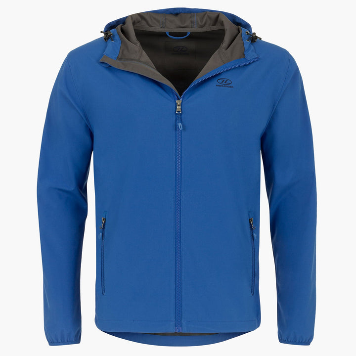 Highlander Shield Softshell Jacket Mens Blue