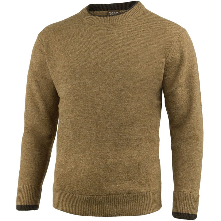 Jack Pyke Ashcombe Crew Neck Pullover Barley