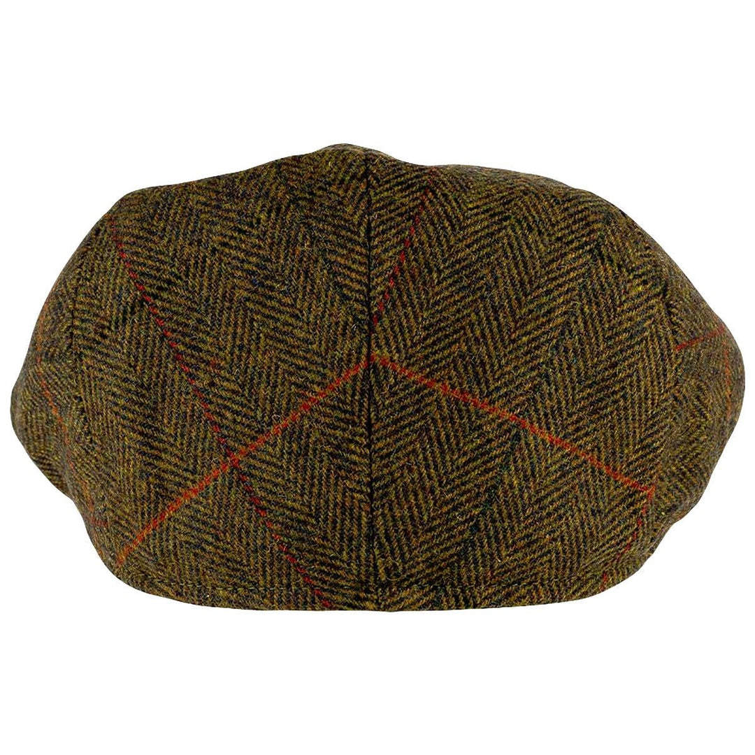 Jack Pyke Wool Blend Flat Cap Tweed Brown