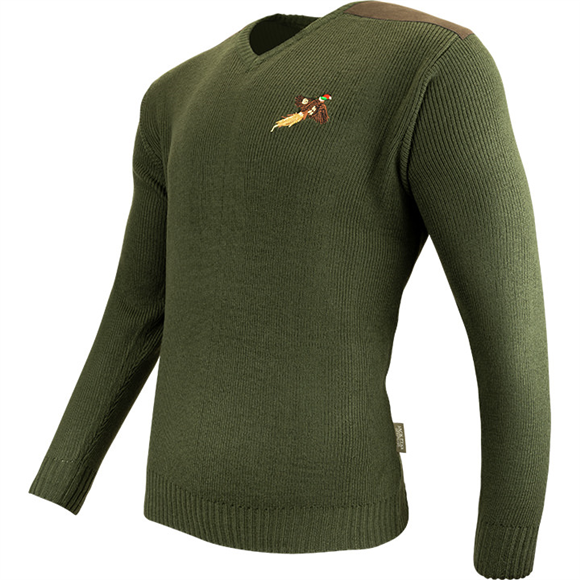 Jack Pyke Shooters Pullover Hunters Green