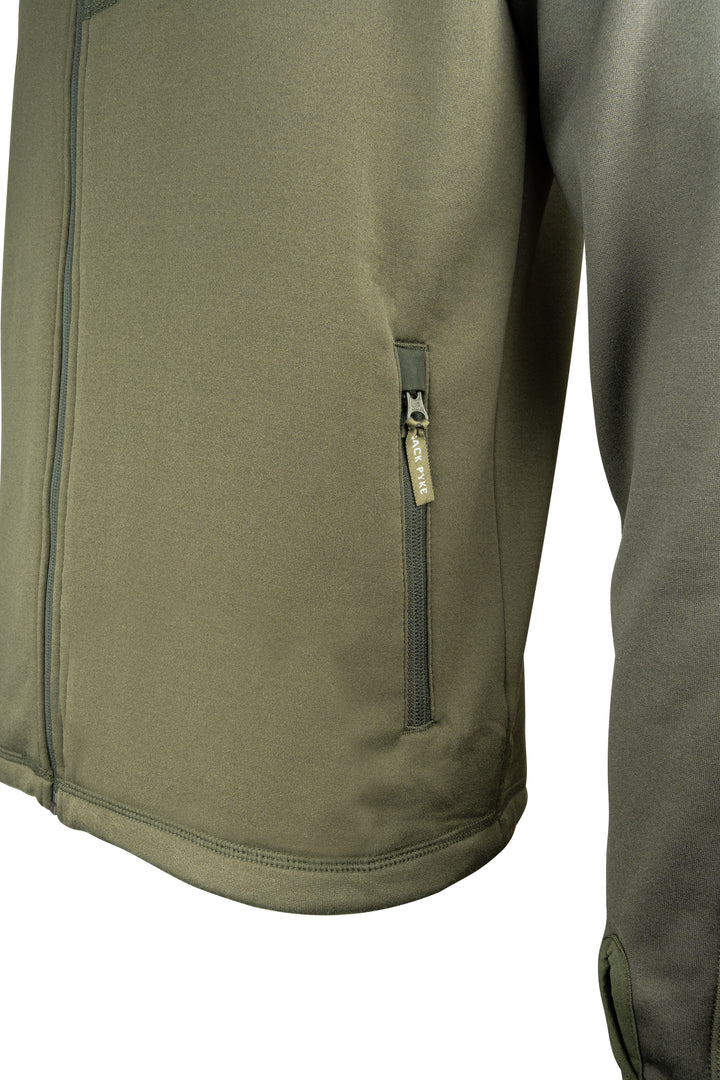 Jack Pyke Ashcombe Technical Fleece Jacket Green