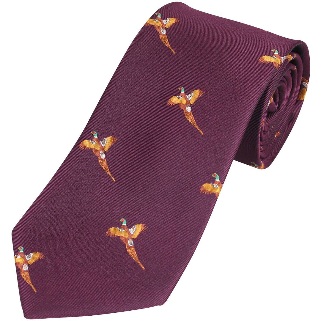 Jack Pyke Tie Pheasant Wine