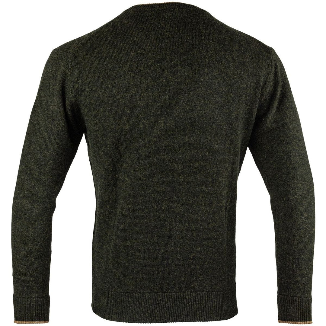 Jack Pyke Ashcombe V-Neck Pullover Dark Olive