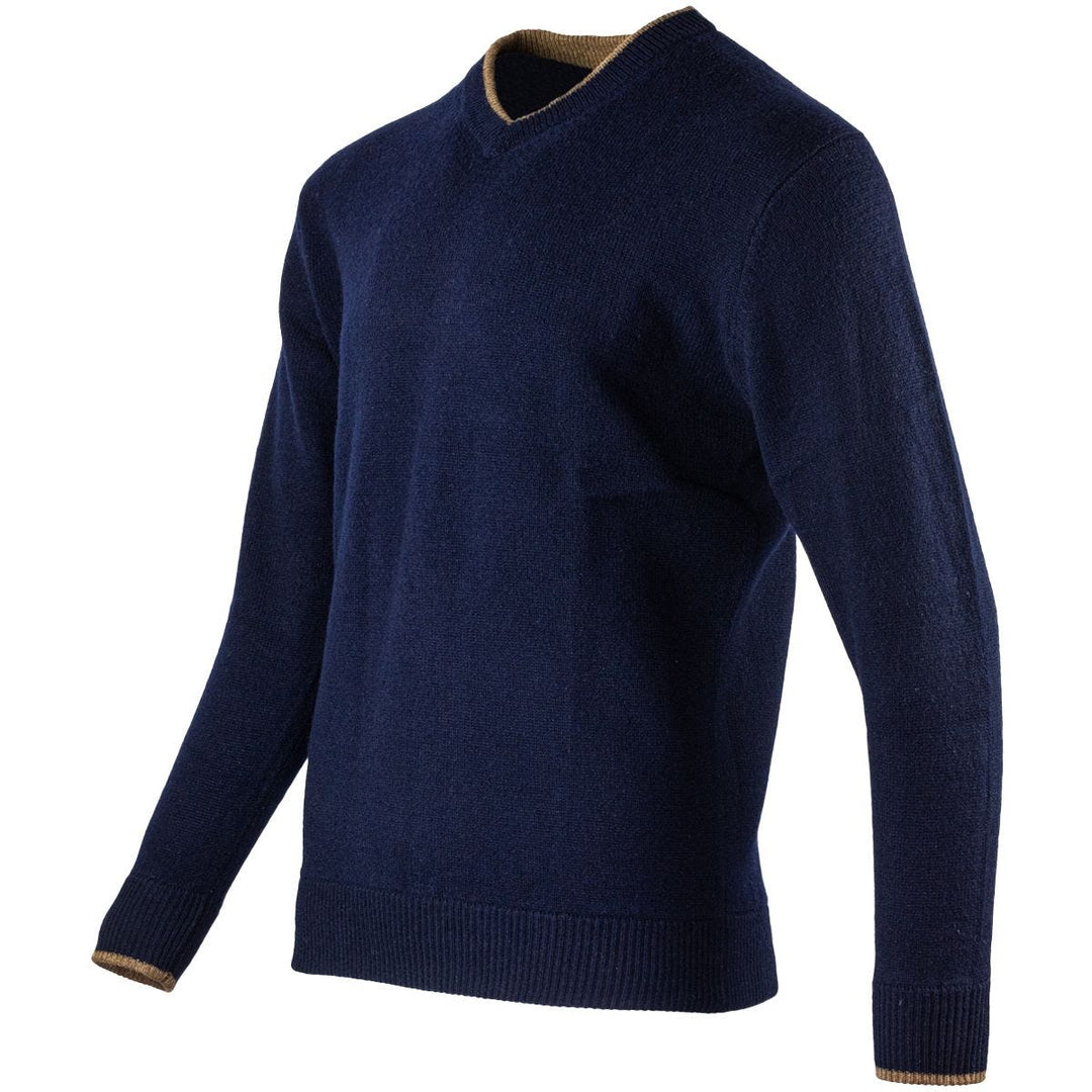 Jack Pyke Ashcombe V-Neck Pullover Navy