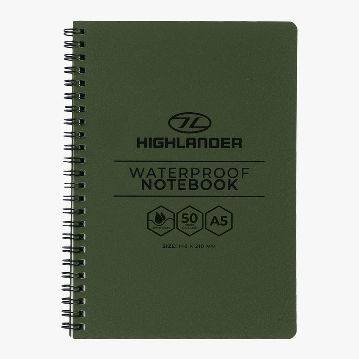 Highlander Forces Waterproof Notebook