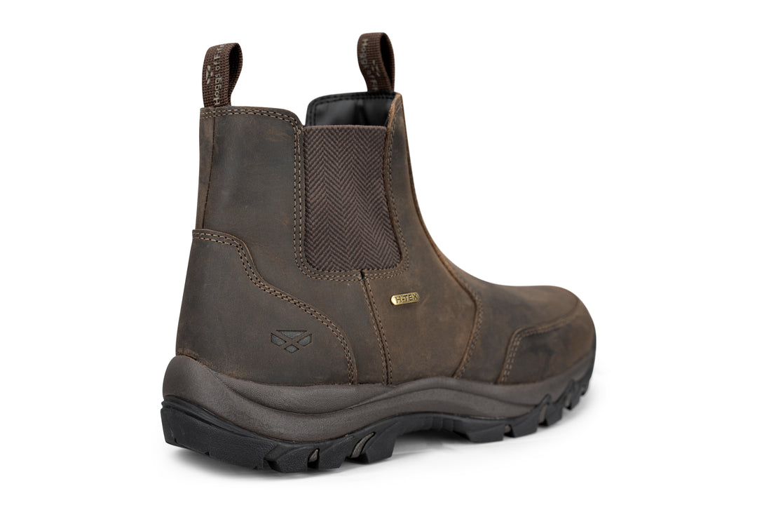 Hoggs Of Fife Creagan Waterproof H-Tex Dealer Boot Waxy Brown