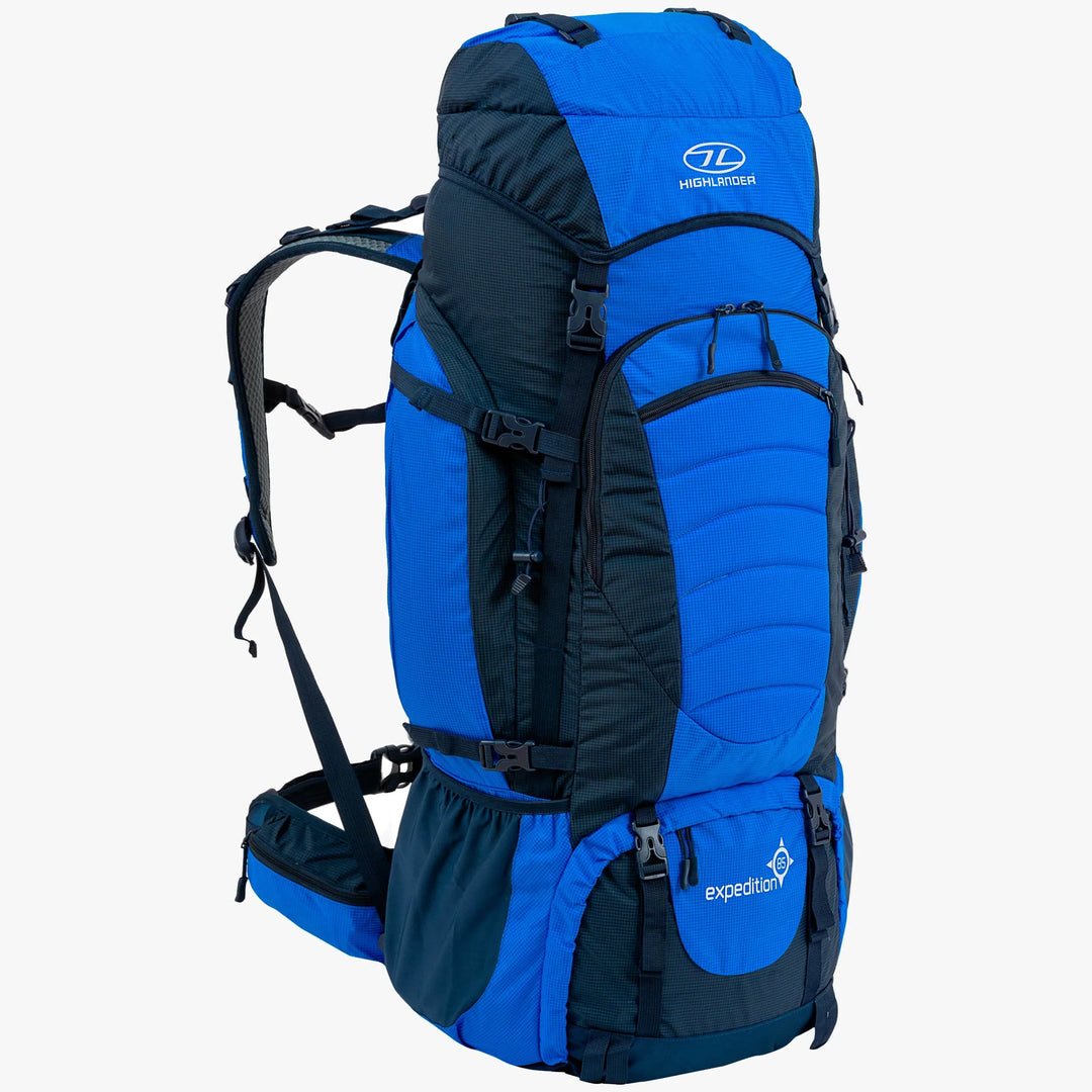 Highlander Expedition 85 Rucksack Blue