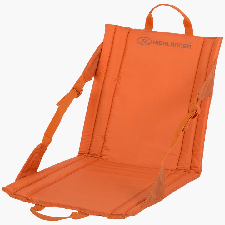 Highlander Folding Outdoor Seat Orange