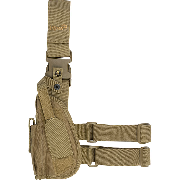 Viper Tactical Leg Holster Left Hand Coyote